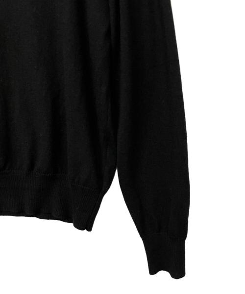 ami（アミ）ami (アミ) ハートロゴタートルネックセーター ブラック サイズ:不明の古着・服飾アイテム