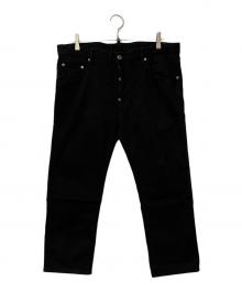 DSQUARED2（ディースクエアード）の古着「デニムパンツ」｜ブラック