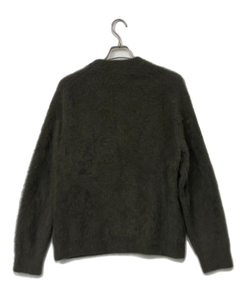 LIDnM（リドム）LIDnM (リドム) フォックスカシミアニット オリーブ サイズ:Mの古着・服飾アイテム