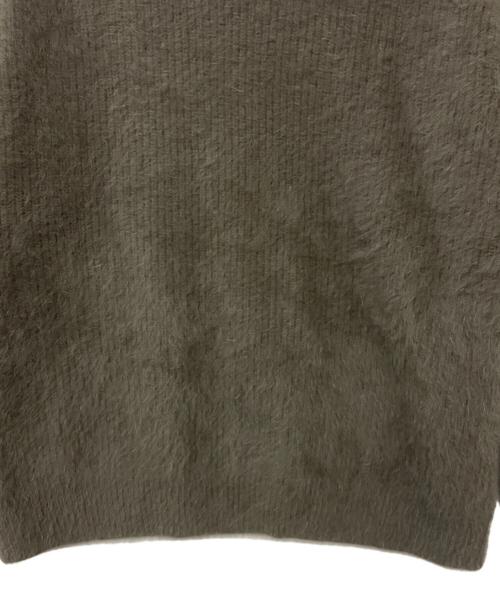 LIDnM（リドム）LIDnM (リドム) フォックスカシミアニット オリーブ サイズ:Mの古着・服飾アイテム