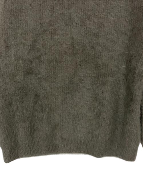 LIDnM（リドム）LIDnM (リドム) フォックスカシミアニット オリーブ サイズ:Mの古着・服飾アイテム
