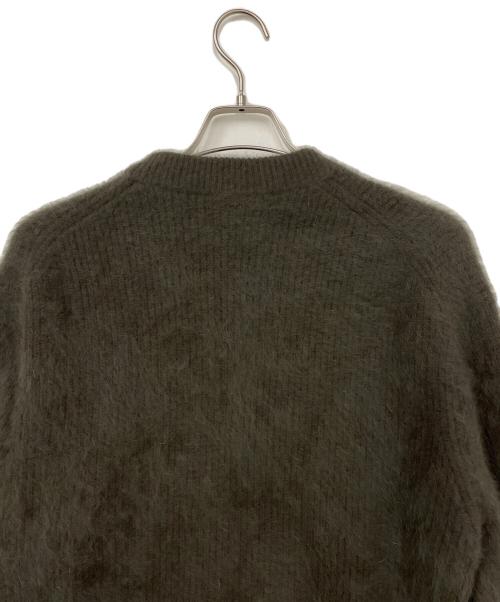 LIDnM（リドム）LIDnM (リドム) フォックスカシミアニット オリーブ サイズ:Mの古着・服飾アイテム