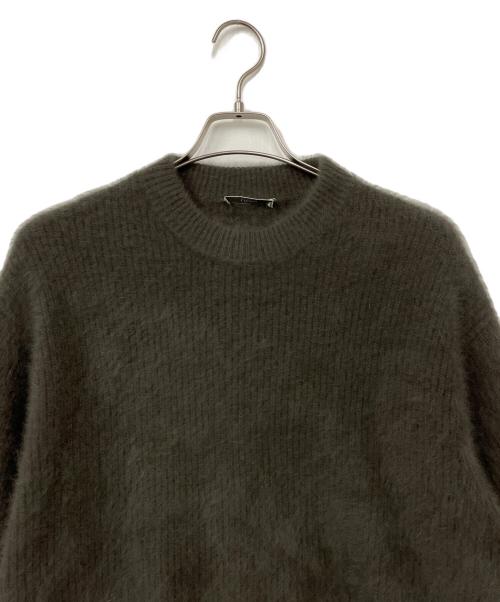 LIDnM（リドム）LIDnM (リドム) フォックスカシミアニット オリーブ サイズ:Mの古着・服飾アイテム