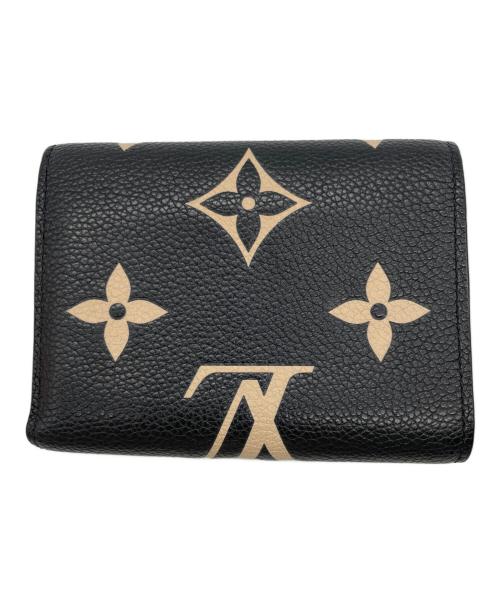 LOUIS VUITTON（ルイ ヴィトン）LOUIS VUITTON (ルイ ヴィトン) コンパクトウォレット ブラックの古着・服飾アイテム