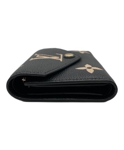 LOUIS VUITTON（ルイ ヴィトン）LOUIS VUITTON (ルイ ヴィトン) コンパクトウォレット ブラックの古着・服飾アイテム