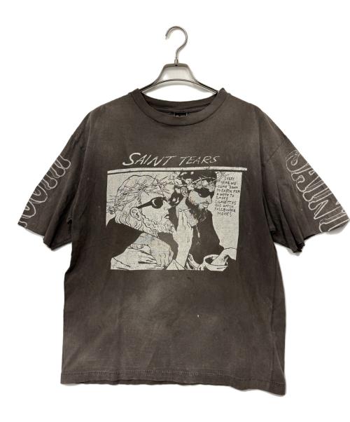 SAINT MICHAEL（セントマイケル）SAINT MICHAEL (セントマイケル) Denim Tears (デニムティアーズ) Tシャツ ブラウン サイズ:XLの古着・服飾アイテム