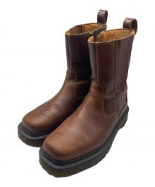 Dr.Martens（ドクターマーチン）の古着「サイドジッパー ブーツ」｜ブラウン