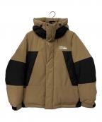 FIRST DOWNファーストダウン）の古着「ダウンジャケット」｜ベージュ×ブラック