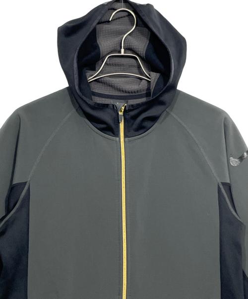 NIKE（ナイキ）NIKE (ナイキ) ジップジャケット グレー×ブラック サイズ:Mの古着・服飾アイテム