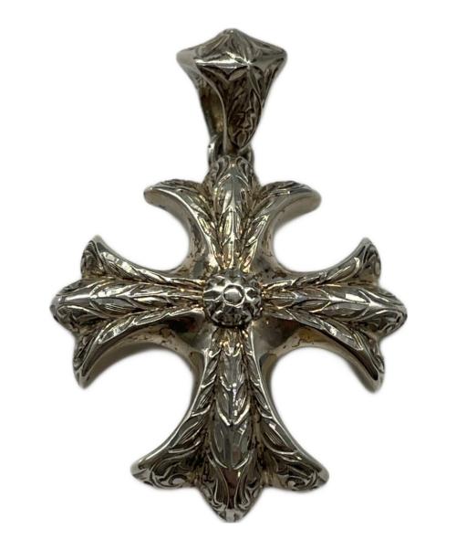 BIG TWIN（ビッグツイン）BIG TWIN (ビッグツイン) 総柄総手彫り シルバークロスの古着・服飾アイテム