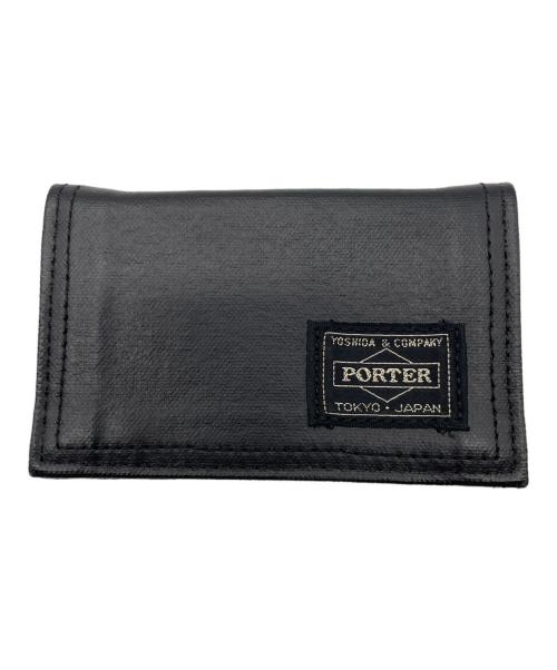 PORTER（ポーター）PORTER (ポーター) カードケース ブラックの古着・服飾アイテム