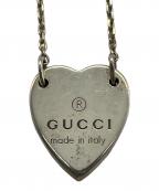 GUCCIグッチ）の古着「ハートモチーフネックレス」