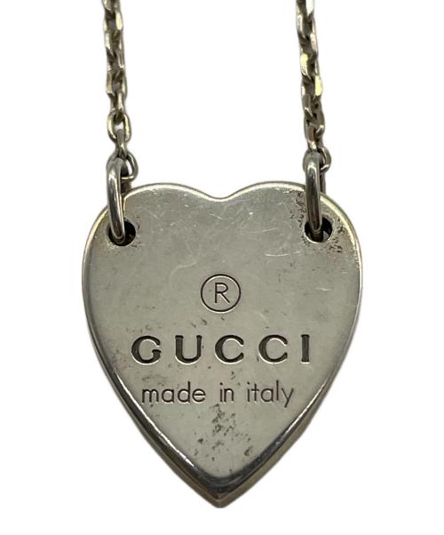 GUCCI（グッチ）GUCCI (グッチ) ハートモチーフネックレスの古着・服飾アイテム