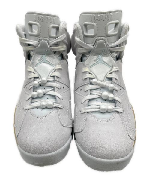 NIKE（ナイキ）NIKE (ナイキ) AIR JORDAN 6 RETRO ピュアプラチナム×グレイシャー ブルー サイズ:27.5の古着・服飾アイテム