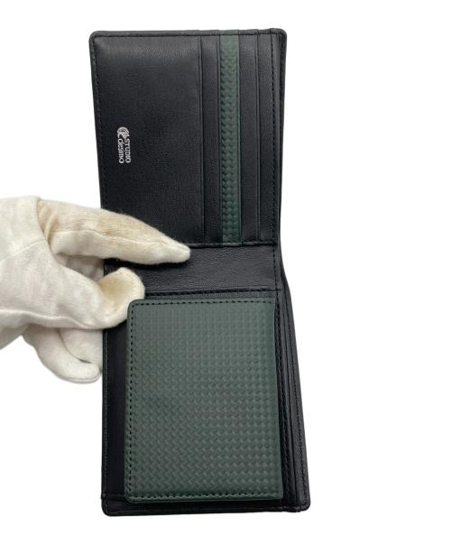 STUDIO DESIMO（スタジオ デシモ）STUDIO DESIMO (スタジオ デシモ) 2つ折り財布 グリーンの古着・服飾アイテム