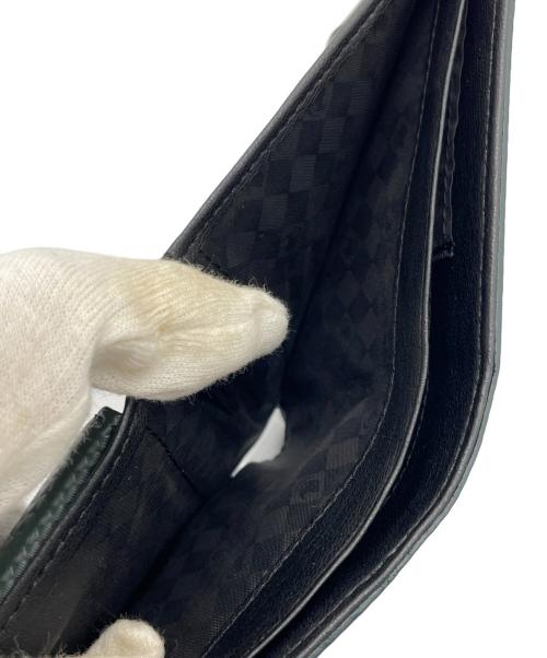 STUDIO DESIMO（スタジオ デシモ）STUDIO DESIMO (スタジオ デシモ) 2つ折り財布 グリーンの古着・服飾アイテム