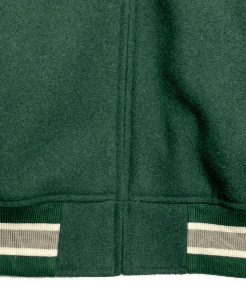 Champion（チャンピオン）Champion (チャンピオン) スタジャン グリーン サイズ:Mの古着・服飾アイテム