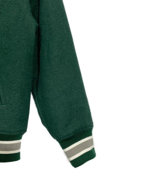 Champion（チャンピオン）Champion (チャンピオン) スタジャン グリーン サイズ:Mの古着・服飾アイテム