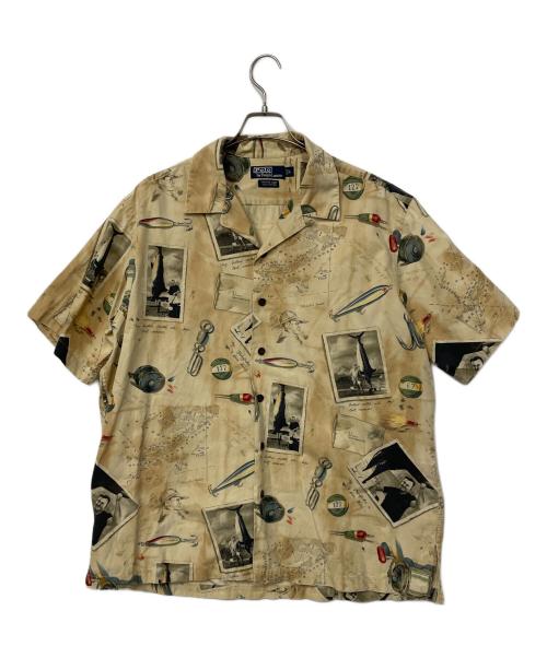 POLO BY RALPH LAUREN（ポロ バイ ラルフローレン）POLO BY RALPH LAUREN (ポロ バイ ラルフローレン) 半袖シャツ カーキ サイズ:Lの古着・服飾アイテム