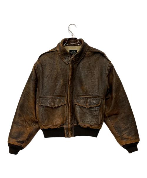 AVIREX（アヴィレックス）AVIREX (アヴィレックス) フライトジャケット ブラウン サイズ:XSの古着・服飾アイテム