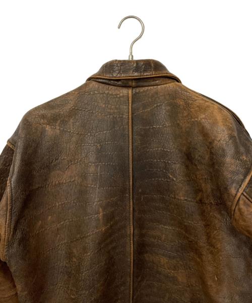 AVIREX（アヴィレックス）AVIREX (アヴィレックス) フライトジャケット ブラウン サイズ:XSの古着・服飾アイテム