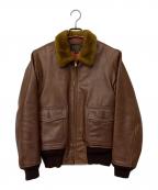 BUZZ RICKSON'Sバズリクソンズ）の古着「フライトジャケット」｜ブラウン