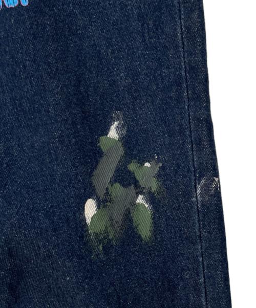 X-LARGE（エクストララージ）X-LARGE (エクストララージ) ワイドデニムパンツ インディゴ サイズ:36の古着・服飾アイテム