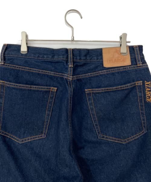 X-LARGE（エクストララージ）X-LARGE (エクストララージ) ワイドデニムパンツ インディゴ サイズ:36の古着・服飾アイテム
