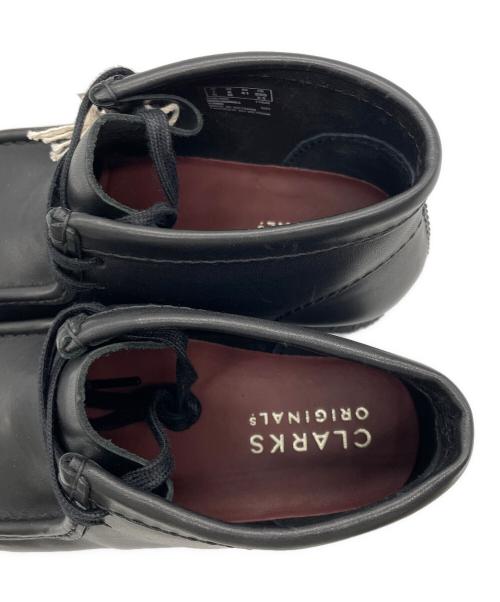 CLARKS ORIGINALS（クラークス オリジナルズ）CLARKS ORIGINALS (クラークス オリジナルズ) ワラビーブーツ ブラック サイズ:UK7 未使用品の古着・服飾アイテム