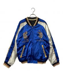 爆烈爛漫娘（バクレツランマンムスメ）の古着「スカジャン」｜ブルー×ブラック