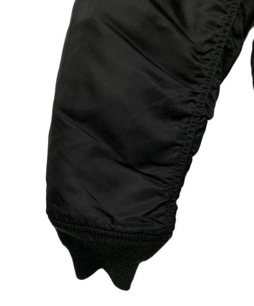 ALPHA（アルファ）ALPHA (アルファ) MA-1ジャケット ブラック サイズ:MEDIUMの古着・服飾アイテム