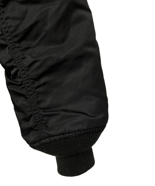 ALPHA（アルファ）ALPHA (アルファ) MA-1ジャケット ブラック サイズ:MEDIUMの古着・服飾アイテム