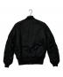 ALPHA (アルファ) MA-1ジャケット ブラック サイズ:MEDIUM：6000円