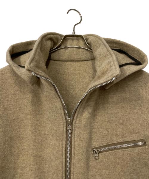 YOHJI YAMAMOTO（ヨウジヤマモト）YOHJI YAMAMOTO (ヨウジヤマモト) D'URBAN (ダーバン) A.A.R (アール) ウールロングコート ベージュ サイズ:Lの古着・服飾アイテム