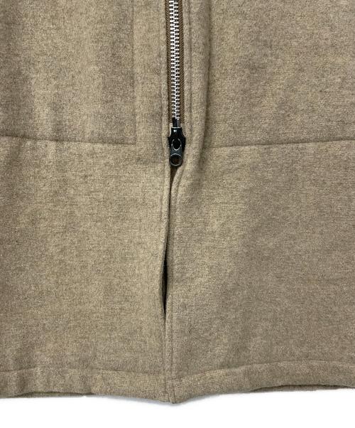 YOHJI YAMAMOTO（ヨウジヤマモト）YOHJI YAMAMOTO (ヨウジヤマモト) D'URBAN (ダーバン) A.A.R (アール) ウールロングコート ベージュ サイズ:Lの古着・服飾アイテム