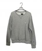 Champion×stussyチャンピオン×ステューシー）の古着「スウェット」｜グレー