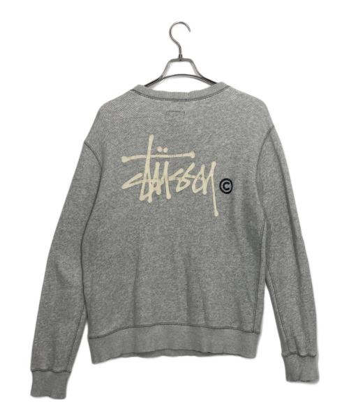 Champion（チャンピオン）Champion (チャンピオン) stussy (ステューシー) スウェット グレー サイズ:Lの古着・服飾アイテム