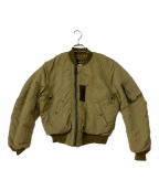 C.A.B.CLOTHINGキャブクロージング）の古着「フライトジャケット」｜カーキ