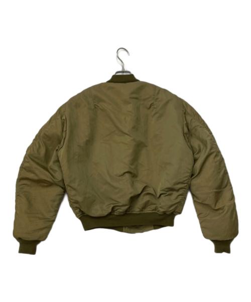 C.A.B.CLOTHING（キャブクロージング）C.A.B.CLOTHING (キャブクロージング) フライトジャケット カーキ サイズ:38の古着・服飾アイテム