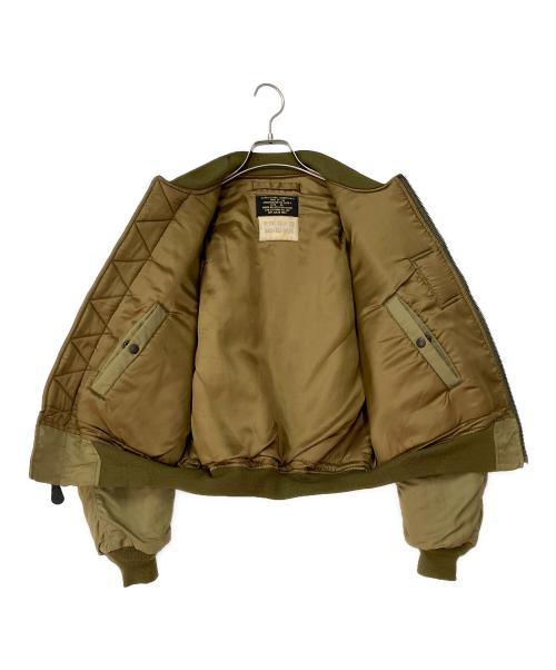 C.A.B.CLOTHING（キャブクロージング）C.A.B.CLOTHING (キャブクロージング) フライトジャケット カーキ サイズ:38の古着・服飾アイテム