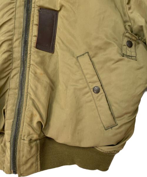 C.A.B.CLOTHING（キャブクロージング）C.A.B.CLOTHING (キャブクロージング) フライトジャケット カーキ サイズ:38の古着・服飾アイテム