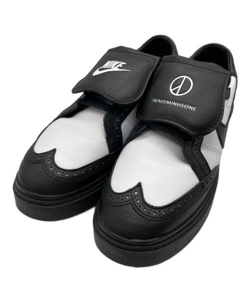 NIKE（ナイキ）NIKE (ナイキ) PEACEMINUSONE (ピースマイナスワン) スニーカー ホワイト×ブラック サイズ:28の古着・服飾アイテム