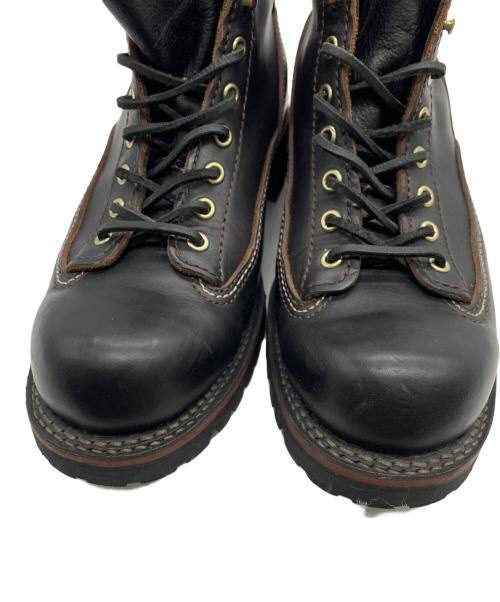 LONE WOLF BOOTS（ロンウルフブーツ）LONE WOLF BOOTS (ロンウルフブーツ) ロガーブーツ ブラック サイズ:9 2/1の古着・服飾アイテム