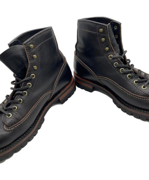 LONE WOLF BOOTS（ロンウルフブーツ）LONE WOLF BOOTS (ロンウルフブーツ) ロガーブーツ ブラック サイズ:9 2/1の古着・服飾アイテム