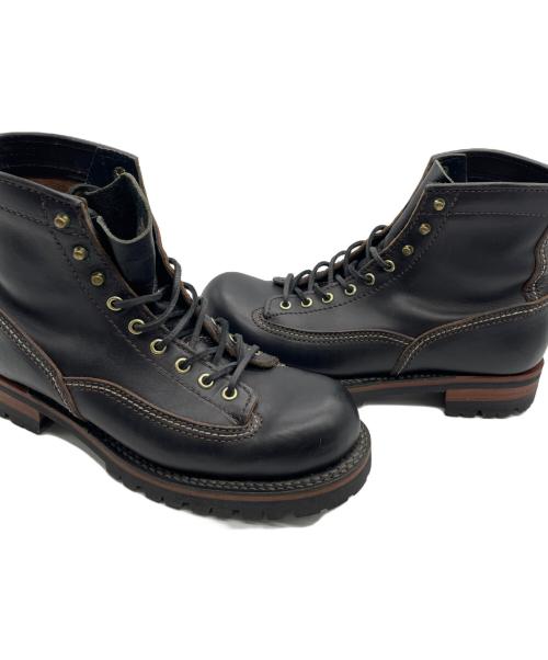 LONE WOLF BOOTS（ロンウルフブーツ）LONE WOLF BOOTS (ロンウルフブーツ) ロガーブーツ ブラック サイズ:9 2/1の古着・服飾アイテム