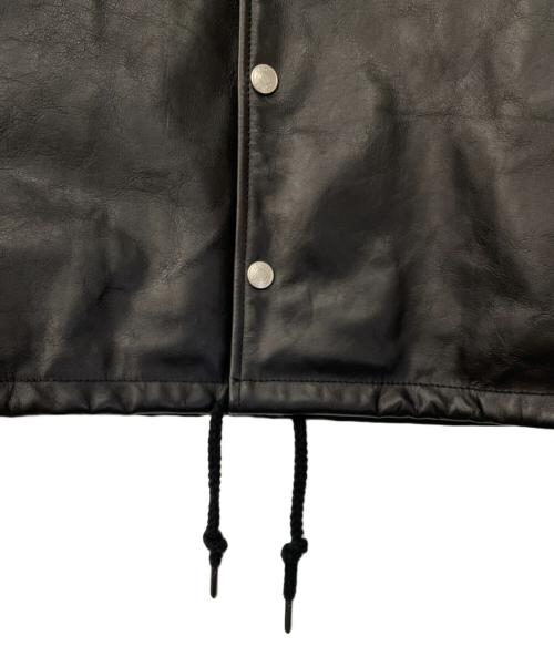 Schott（ショット）Schott (ショット) レザーコーチジャケット ブラック サイズ:Lの古着・服飾アイテム