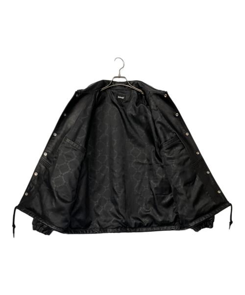Schott（ショット）Schott (ショット) レザーコーチジャケット ブラック サイズ:Lの古着・服飾アイテム