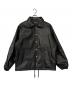 Schott（ショット）の古着「レザーコーチジャケット」｜ブラック