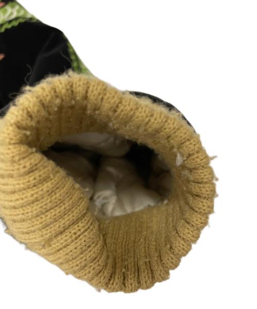 HOUSTON（ヒューストン）HOUSTON (ヒューストン) ベロアスカジャン ブラック サイズ:Mの古着・服飾アイテム