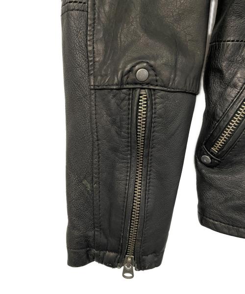 AVIREX（アヴィレックス）AVIREX (アヴィレックス) レザーライダースジャケット ブラック サイズ:Lの古着・服飾アイテム